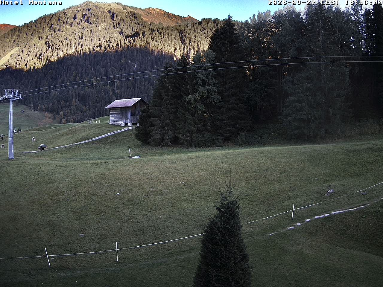 Archived image Webcam Riezlern - Hotel Montana