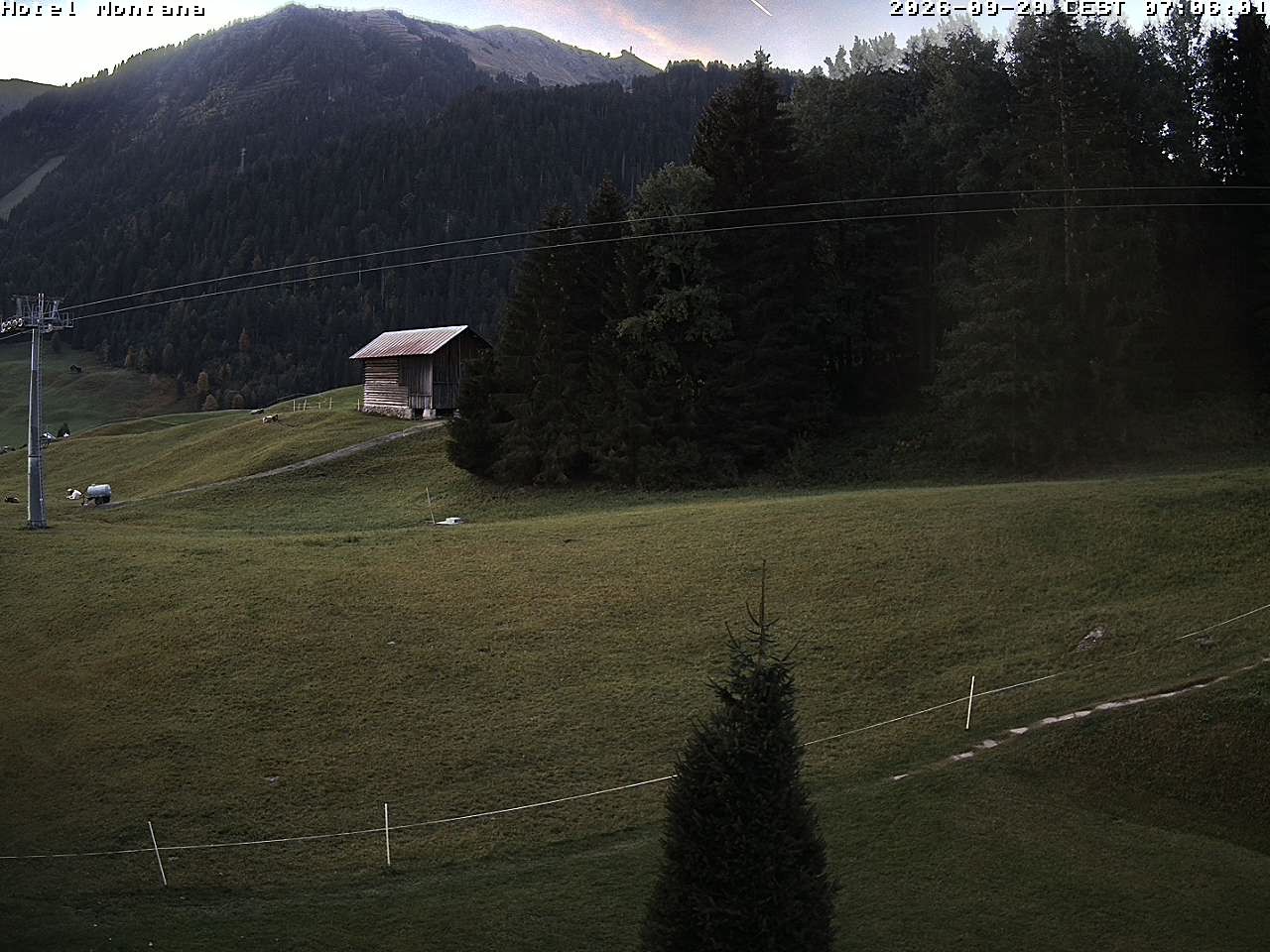 Archiv Foto Webcam Hotel Montana, Riezlern