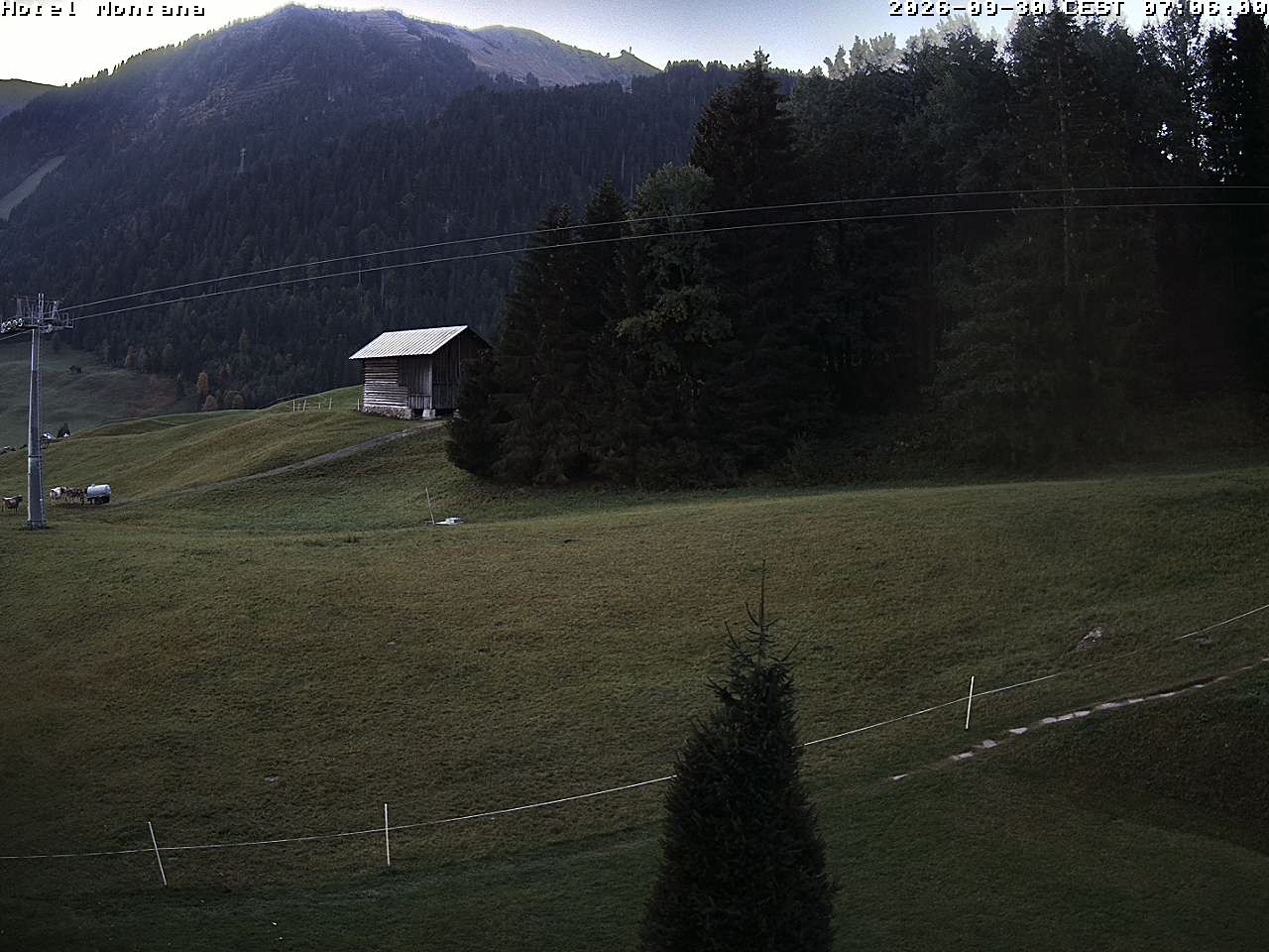 Archiv Foto Webcam Hotel Montana, Riezlern