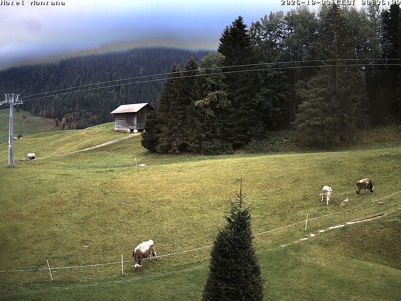 Archiv Foto Webcam Hotel Montana, Riezlern