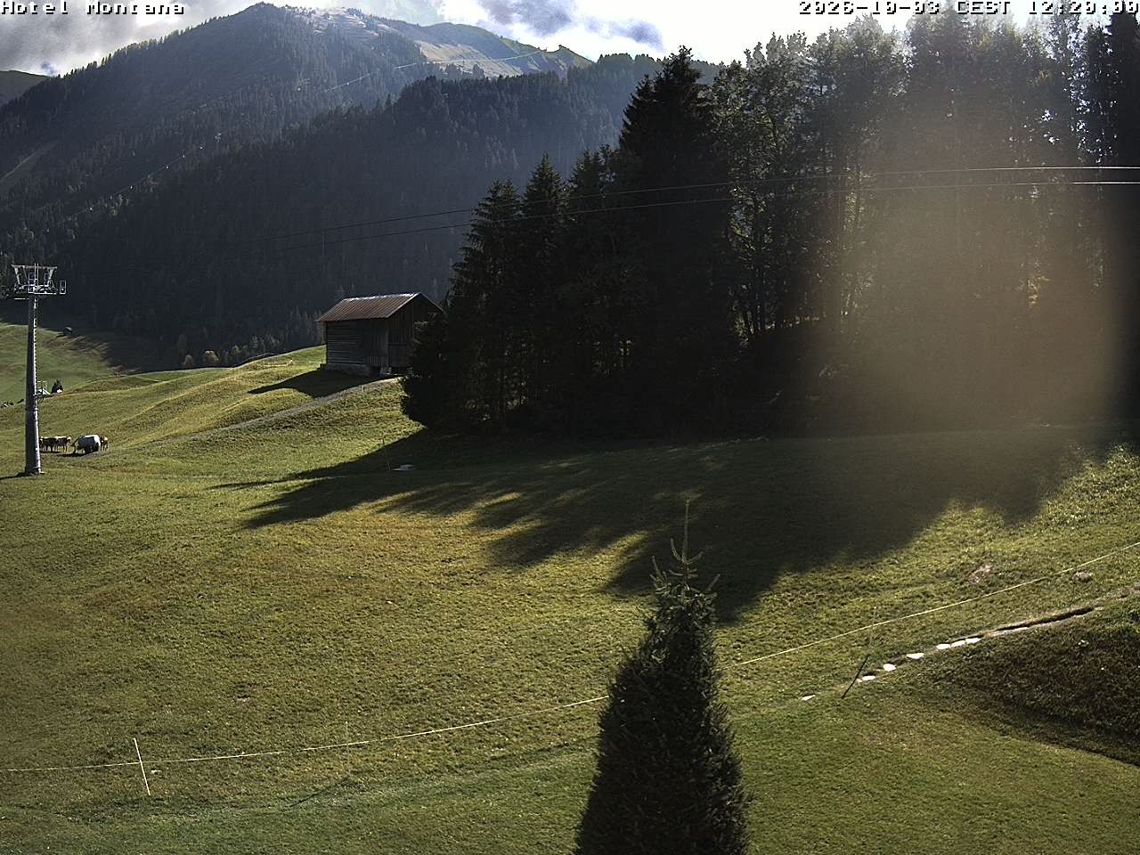 Archiv Foto Webcam Hotel Montana, Riezlern