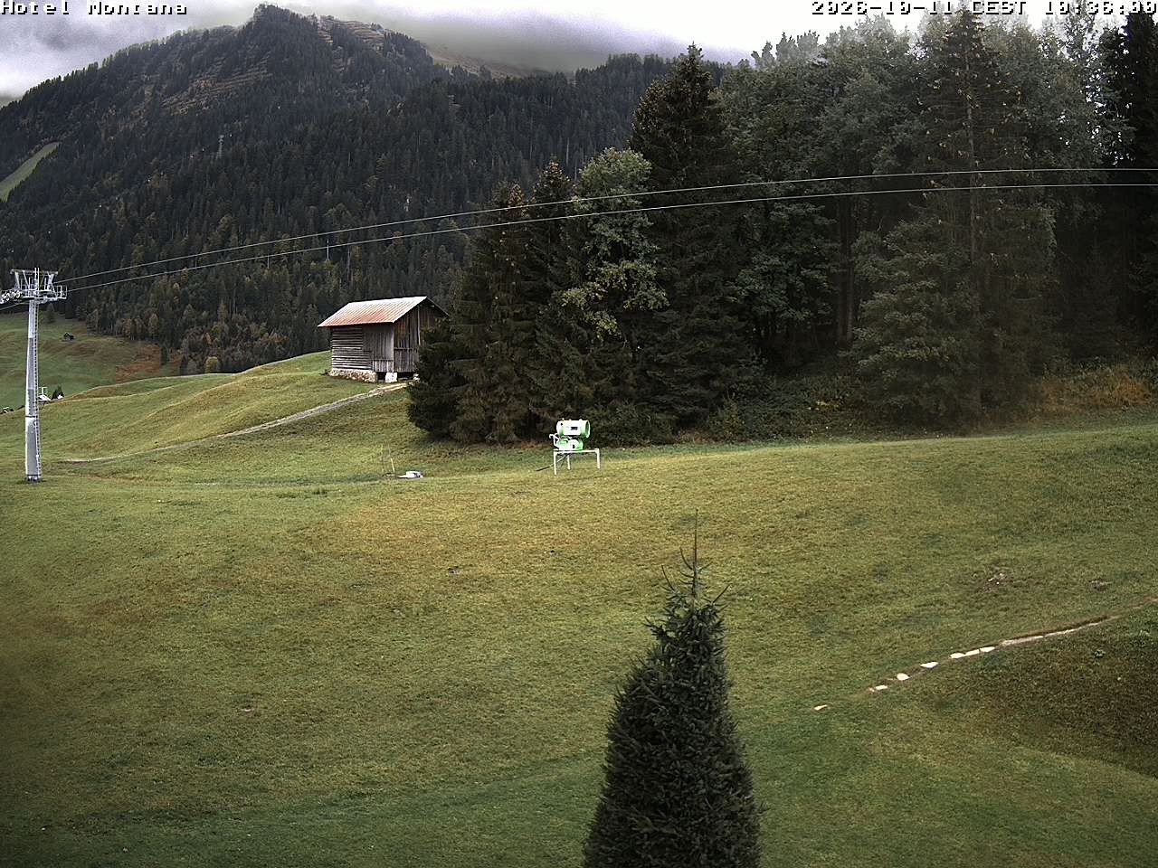 Archived image Webcam Riezlern - Hotel Montana