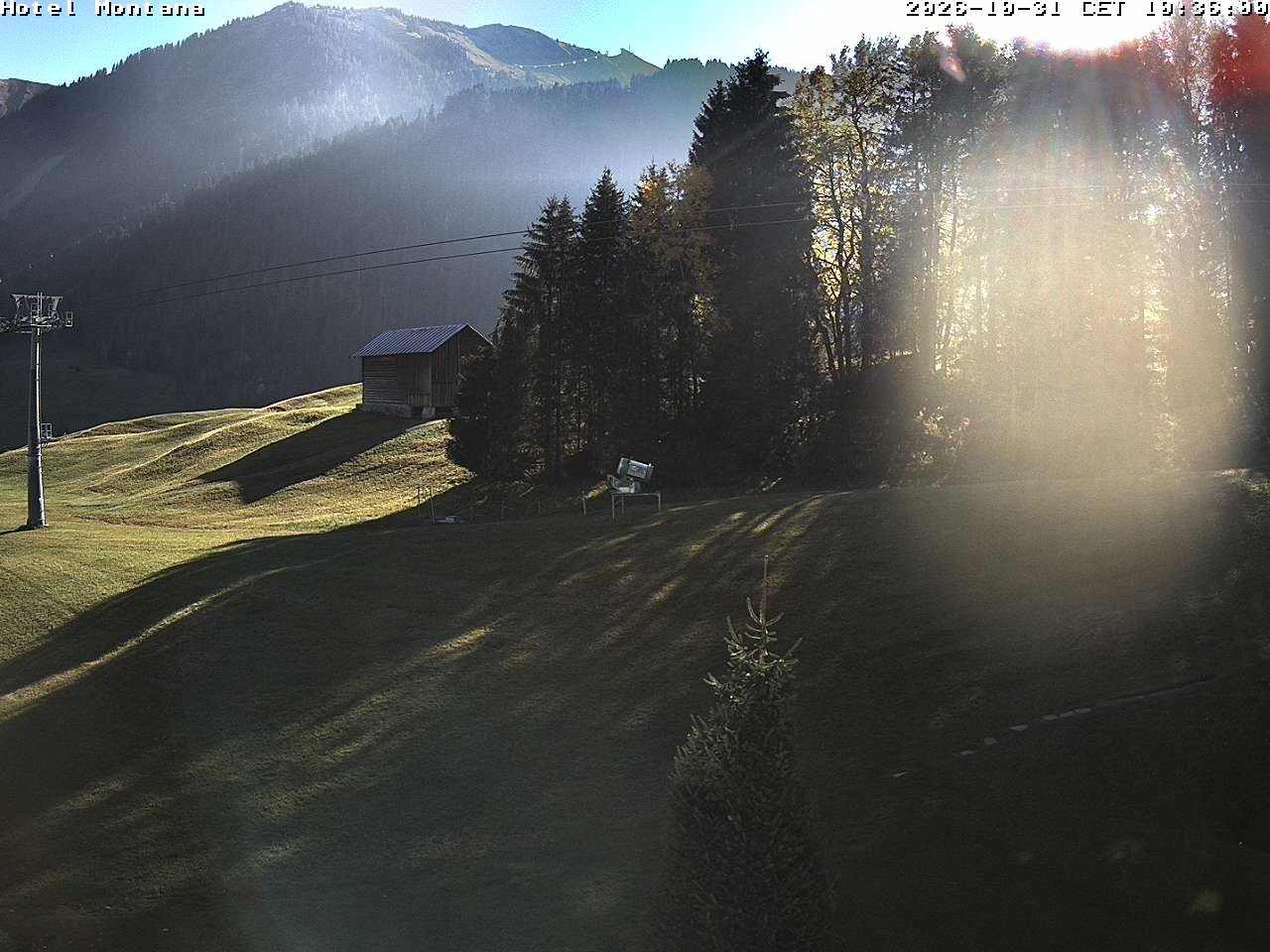 Archiv Foto Webcam Hotel Montana, Riezlern
