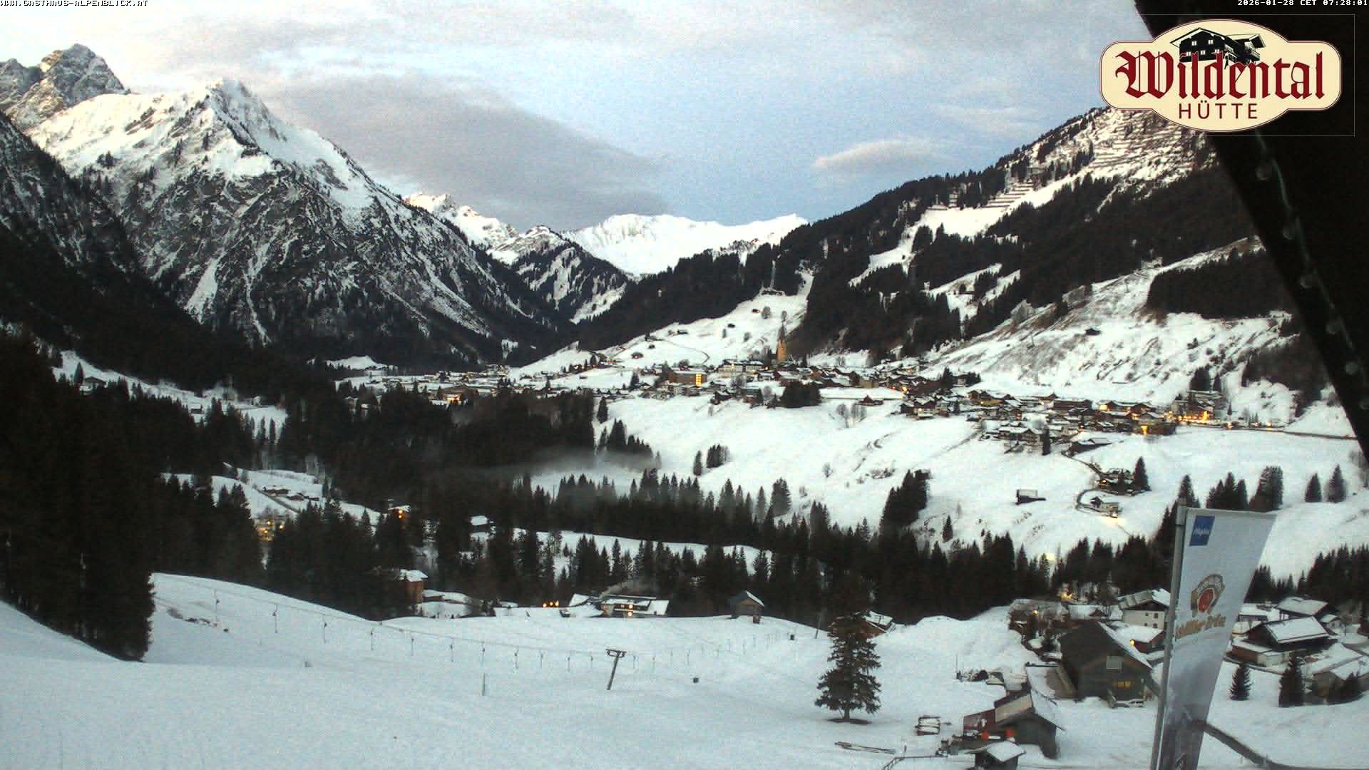 Archiv Foto Webcam Wildentalhütte, Höfle