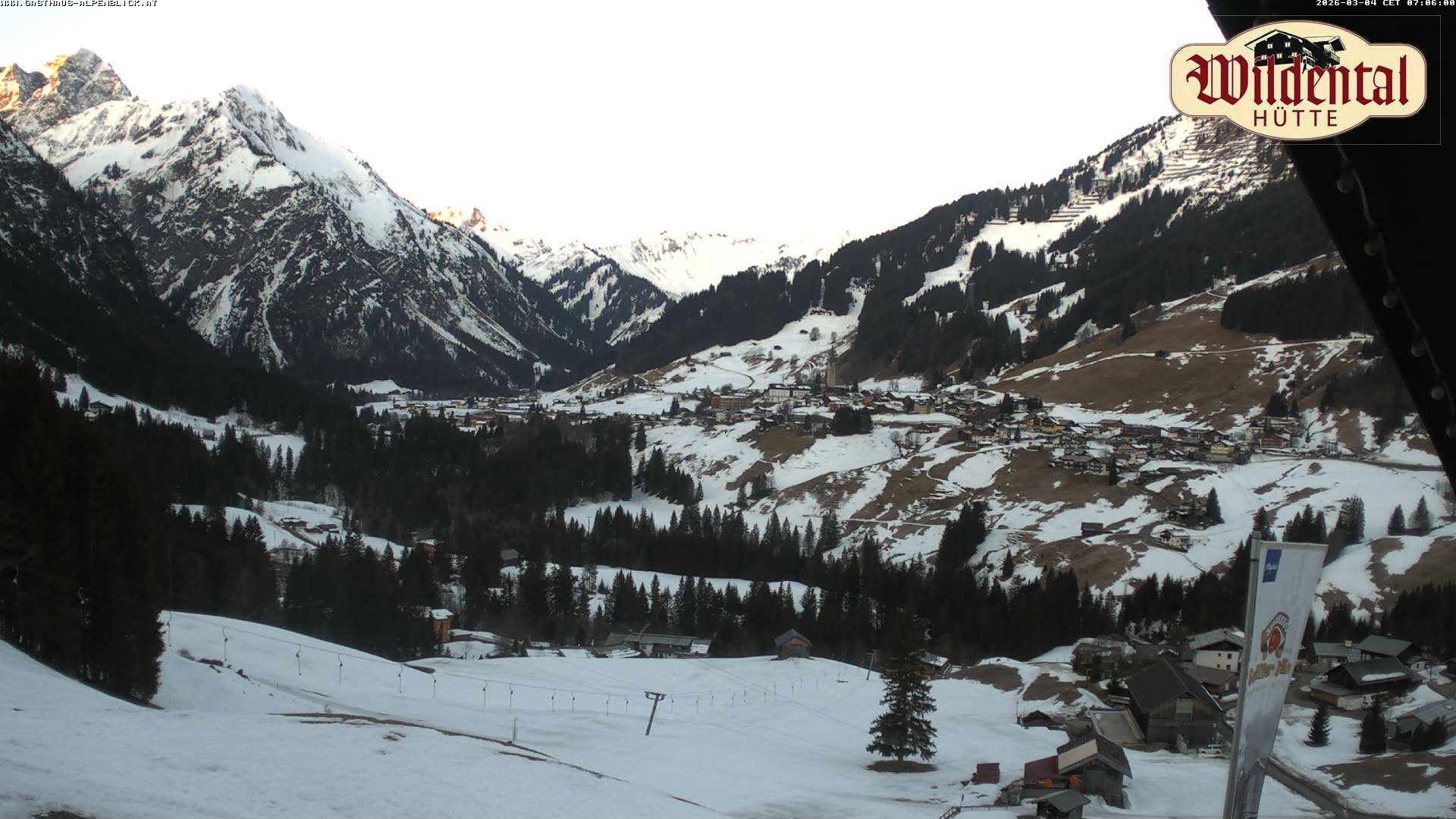 Archiv Foto Webcam Wildentalhütte, Höfle