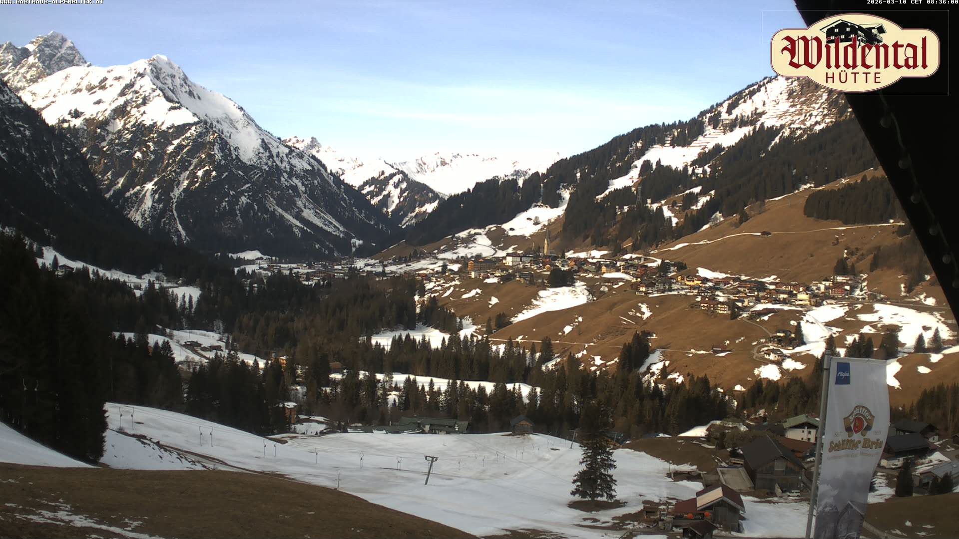 Archiv Foto Webcam Wildentalhütte, Höfle