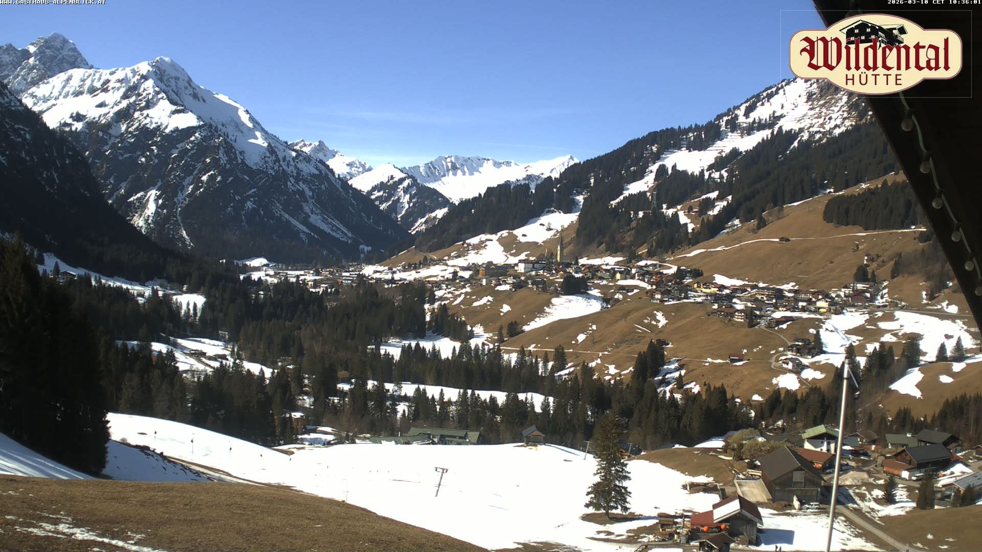 Archiv Foto Webcam Wildentalhütte, Höfle