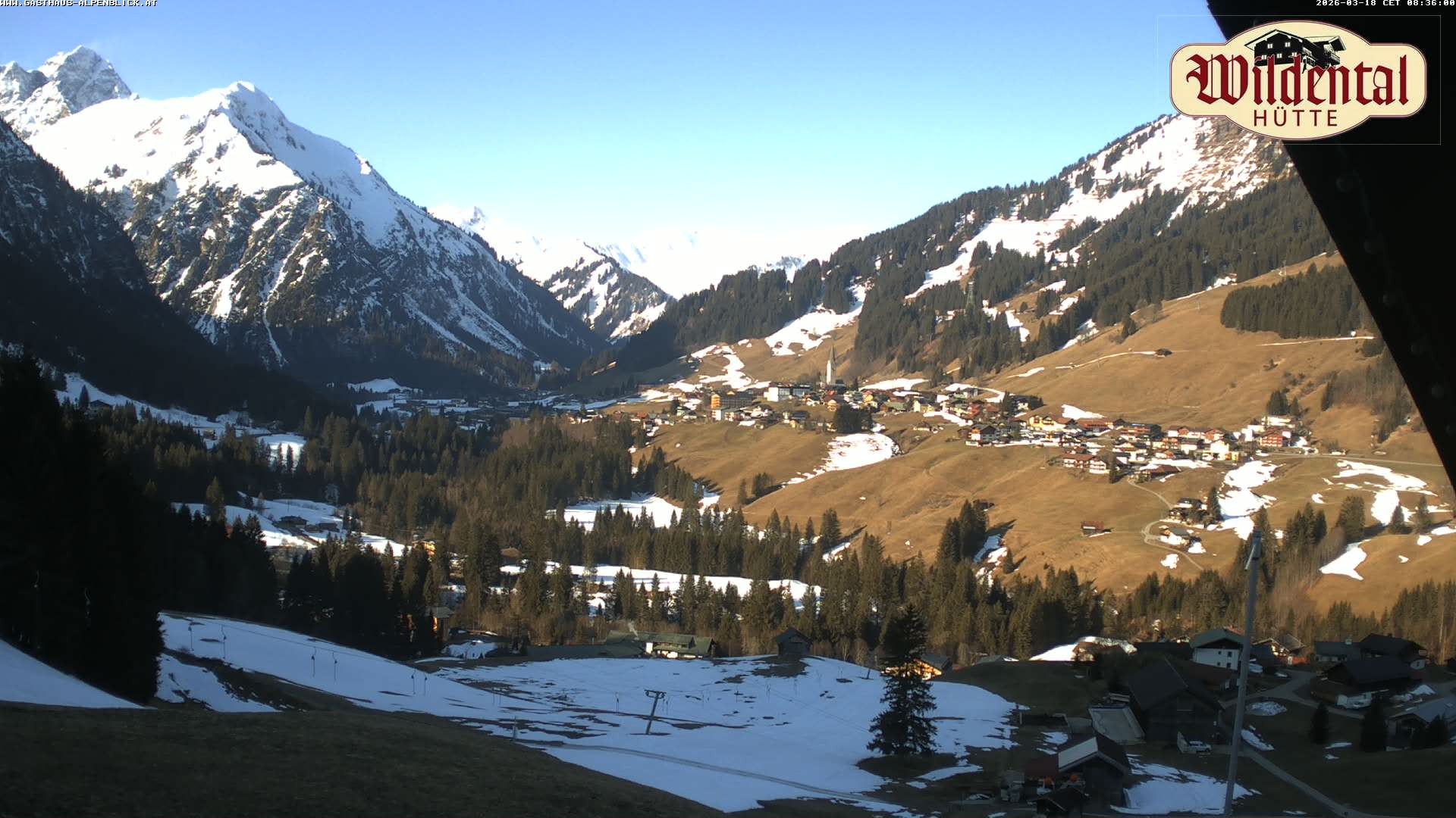 Archiv Foto Webcam Wildentalhütte, Höfle