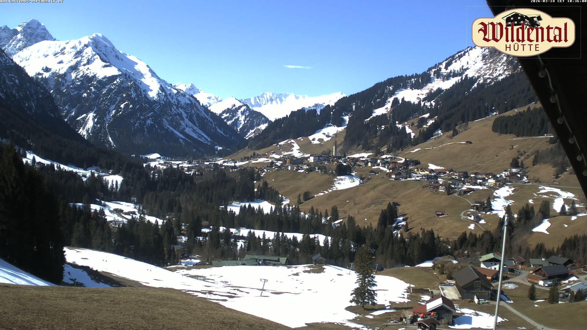 Archiv Foto Webcam Wildentalhütte, Höfle