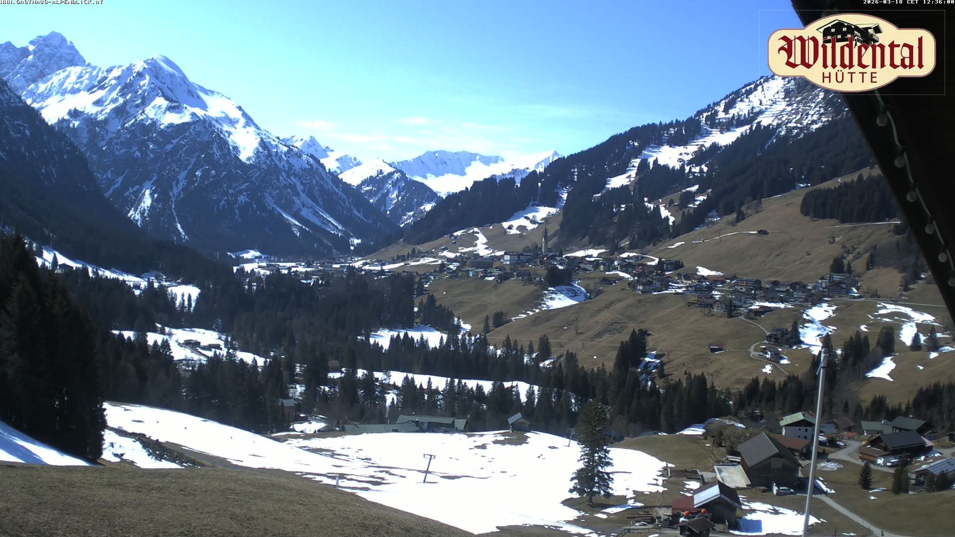 Archiv Foto Webcam Wildentalhütte, Höfle