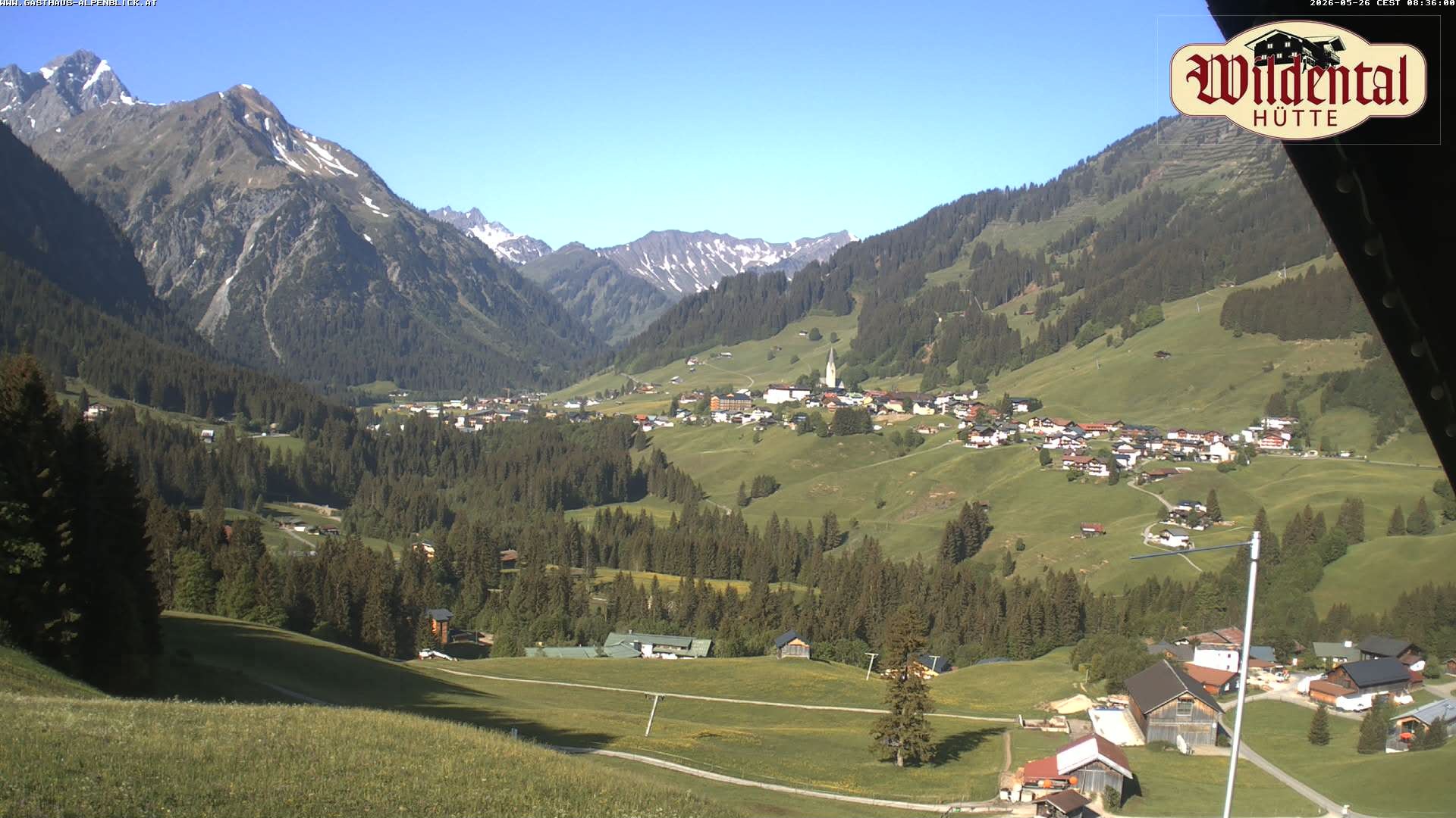 Archiv Foto Webcam Wildentalhütte, Höfle