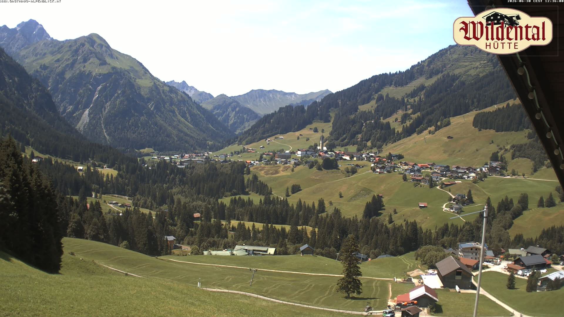 Archiv Foto Webcam Wildentalhütte, Höfle