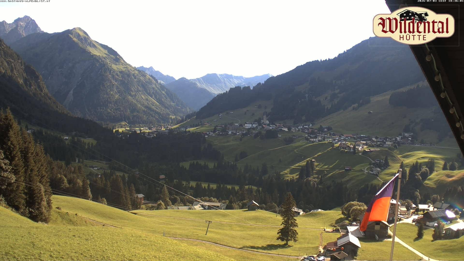 Archiv Foto Webcam Wildentalhütte, Höfle