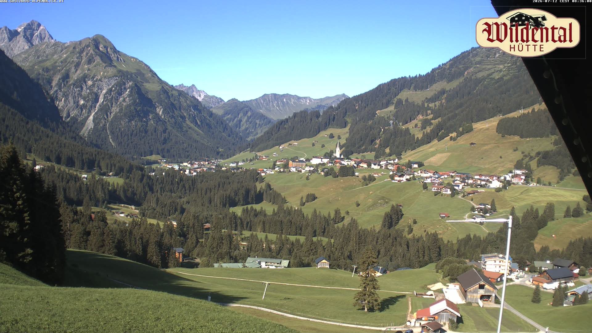 Archiv Foto Webcam Wildentalhütte, Höfle