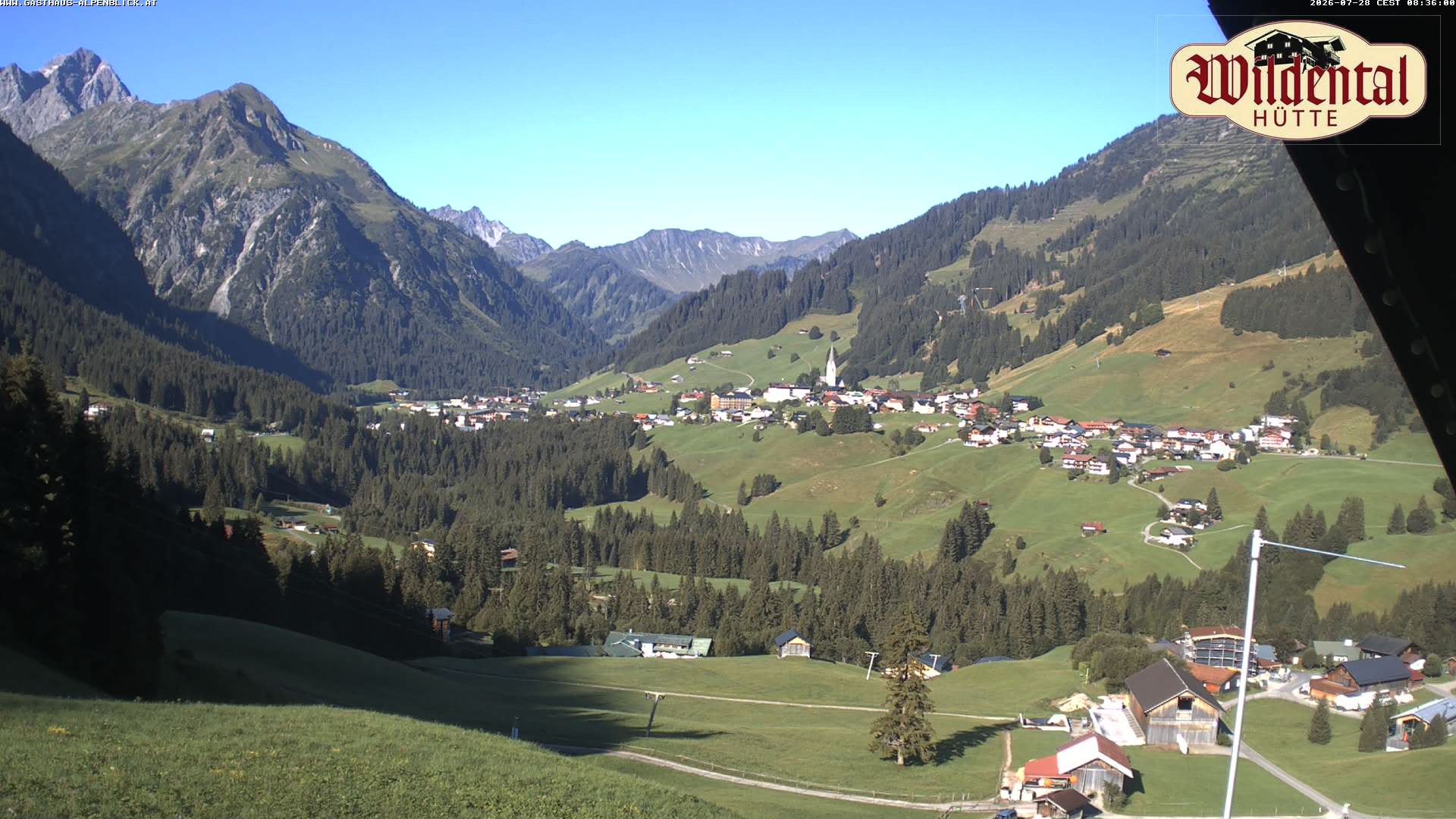 Archiv Foto Webcam Wildentalhütte, Höfle