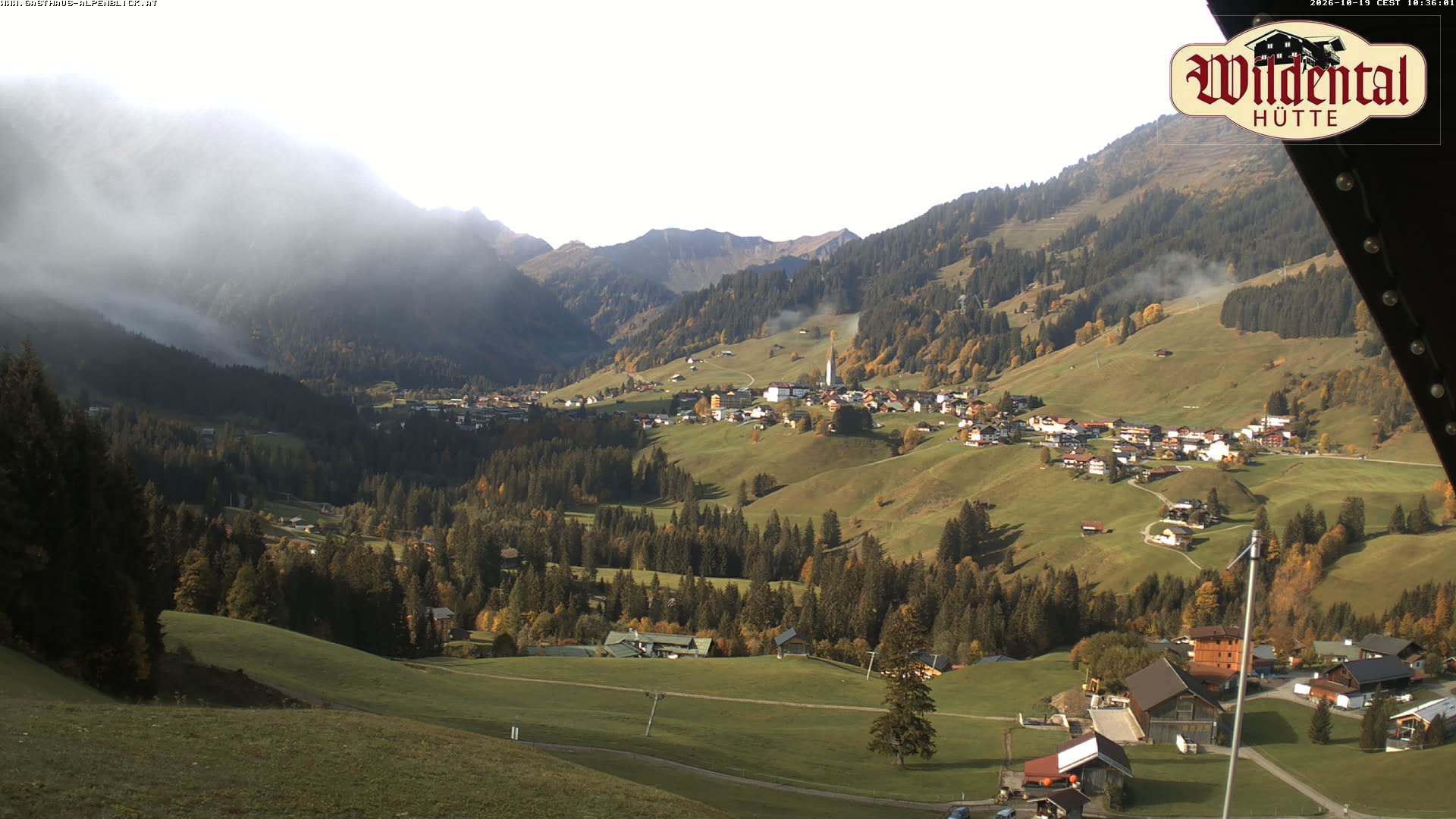 Archiv Foto Webcam Wildentalhütte, Höfle