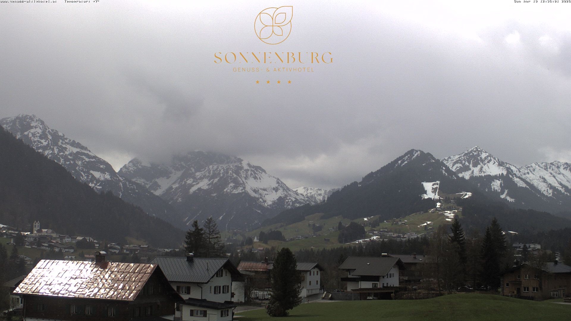 Archived image Webcam Sonnenburg Hotel