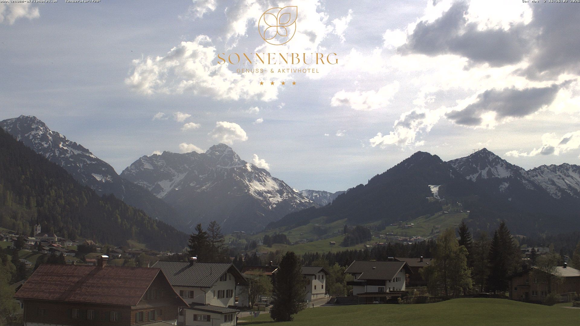 Archived image Webcam Sonnenburg Hotel