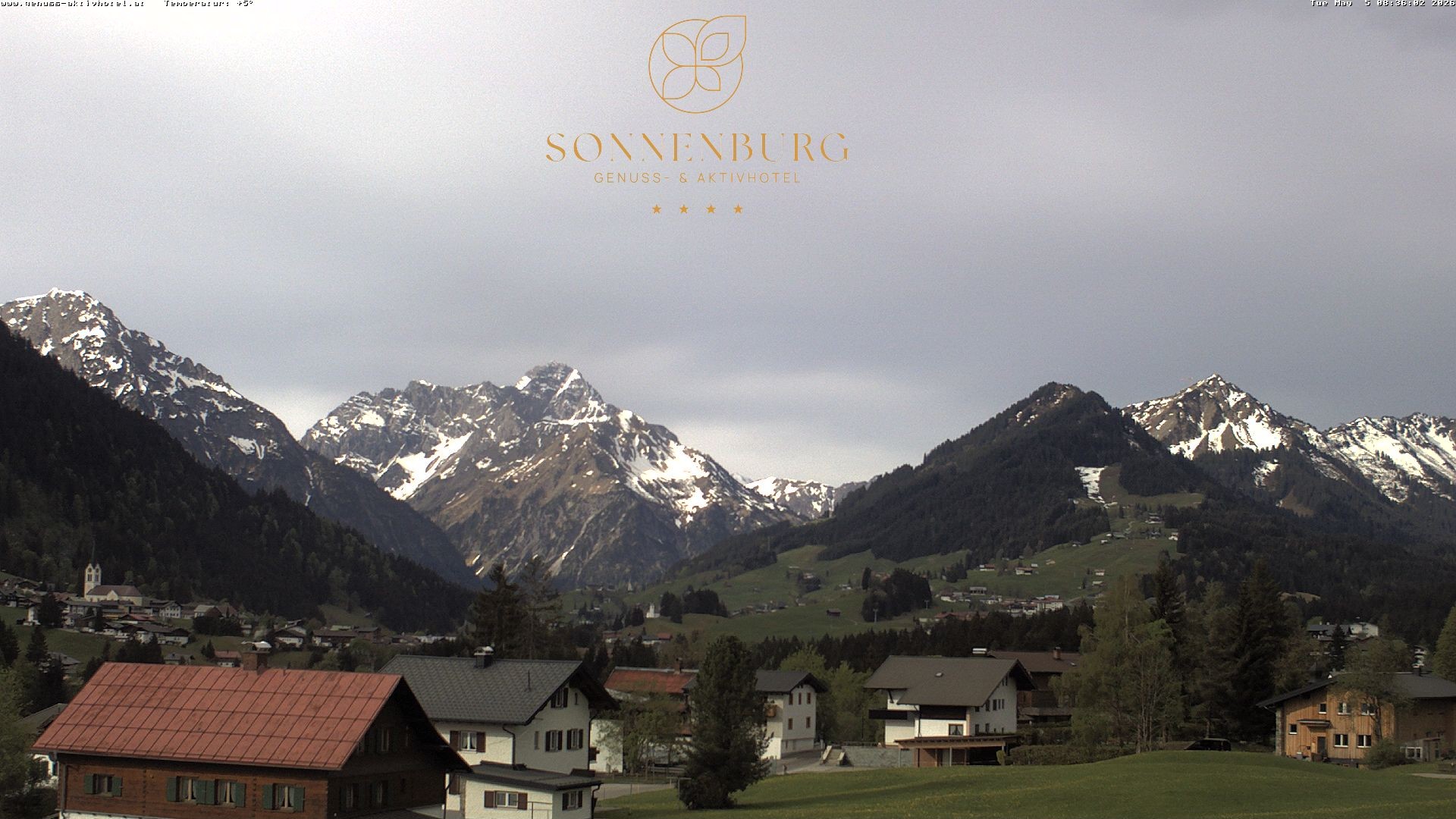 Archived image Webcam Sonnenburg Hotel