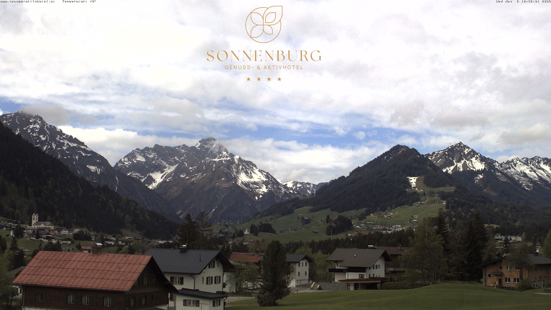 Archived image Webcam Sonnenburg Hotel