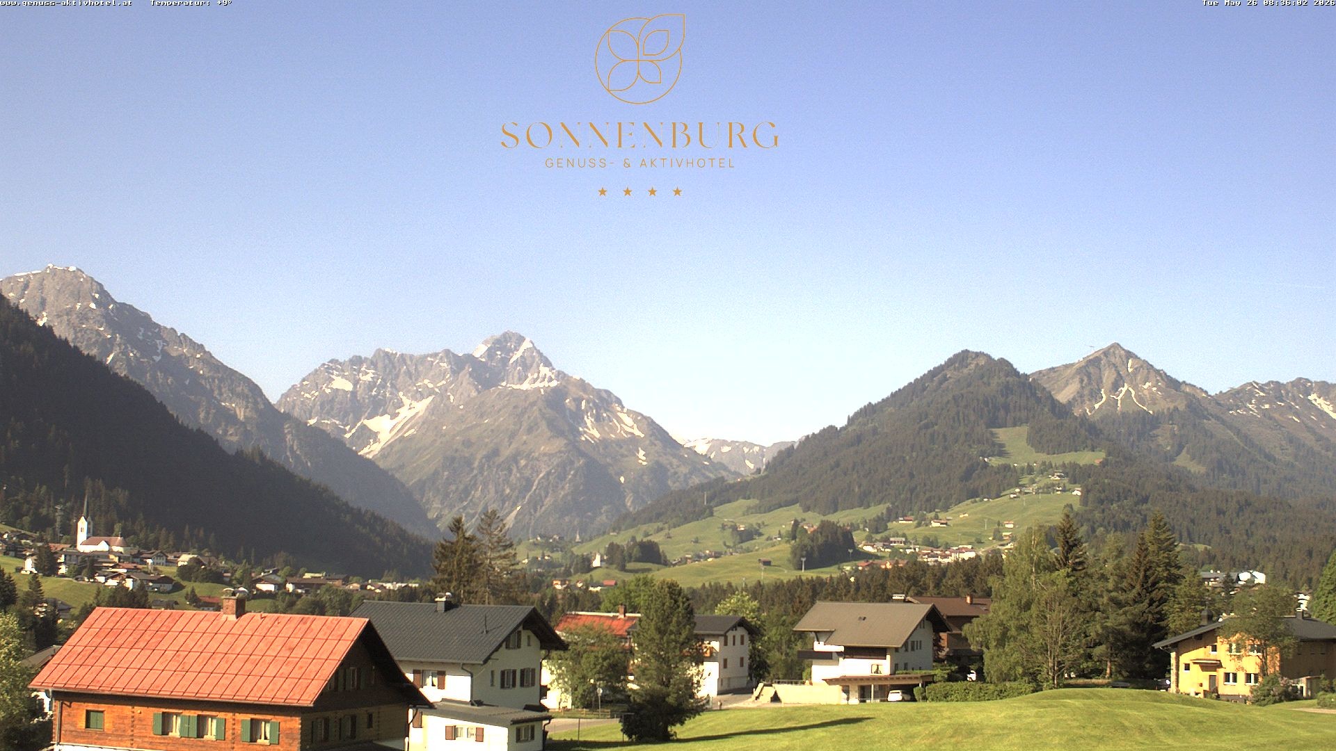 Archived image Webcam Sonnenburg Hotel