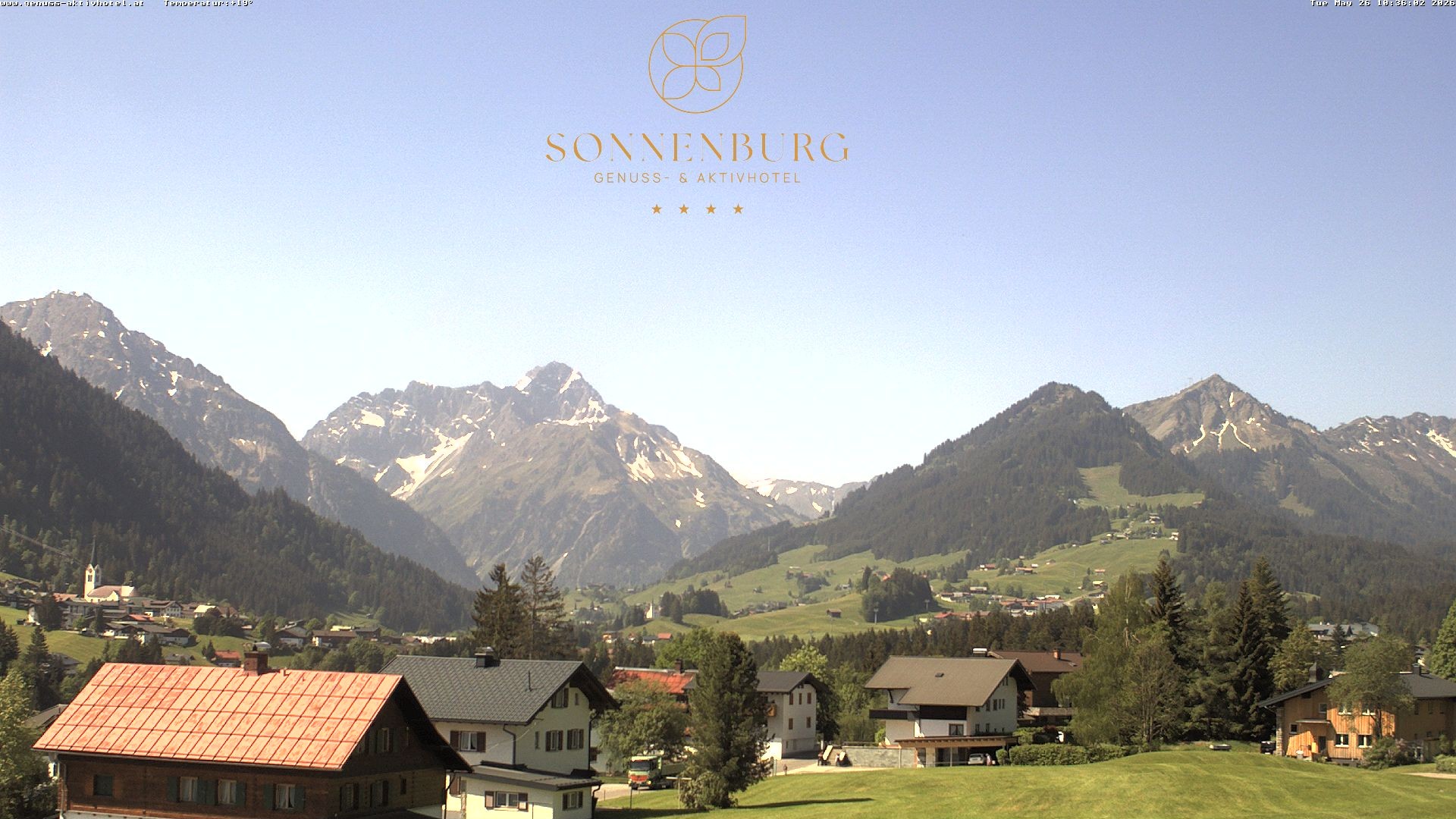 Archived image Webcam Sonnenburg Hotel