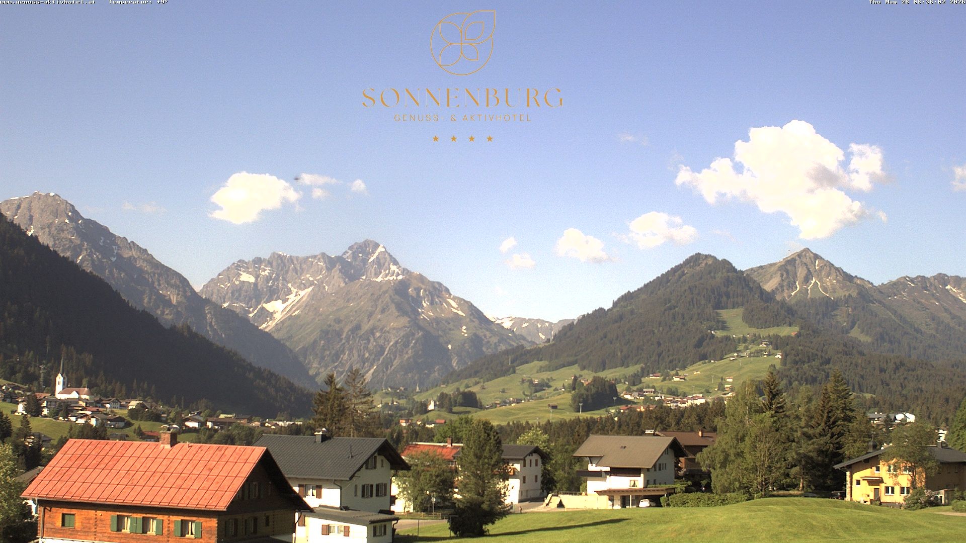 Archived image Webcam Sonnenburg Hotel