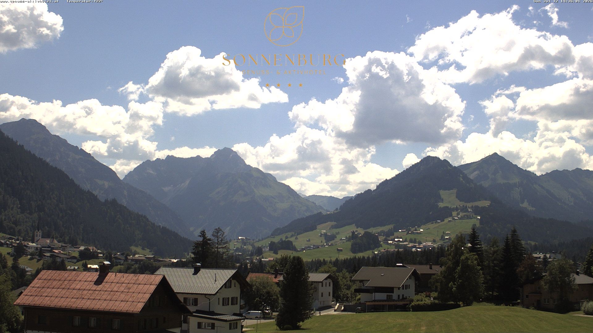 Archived image Webcam Sonnenburg Hotel