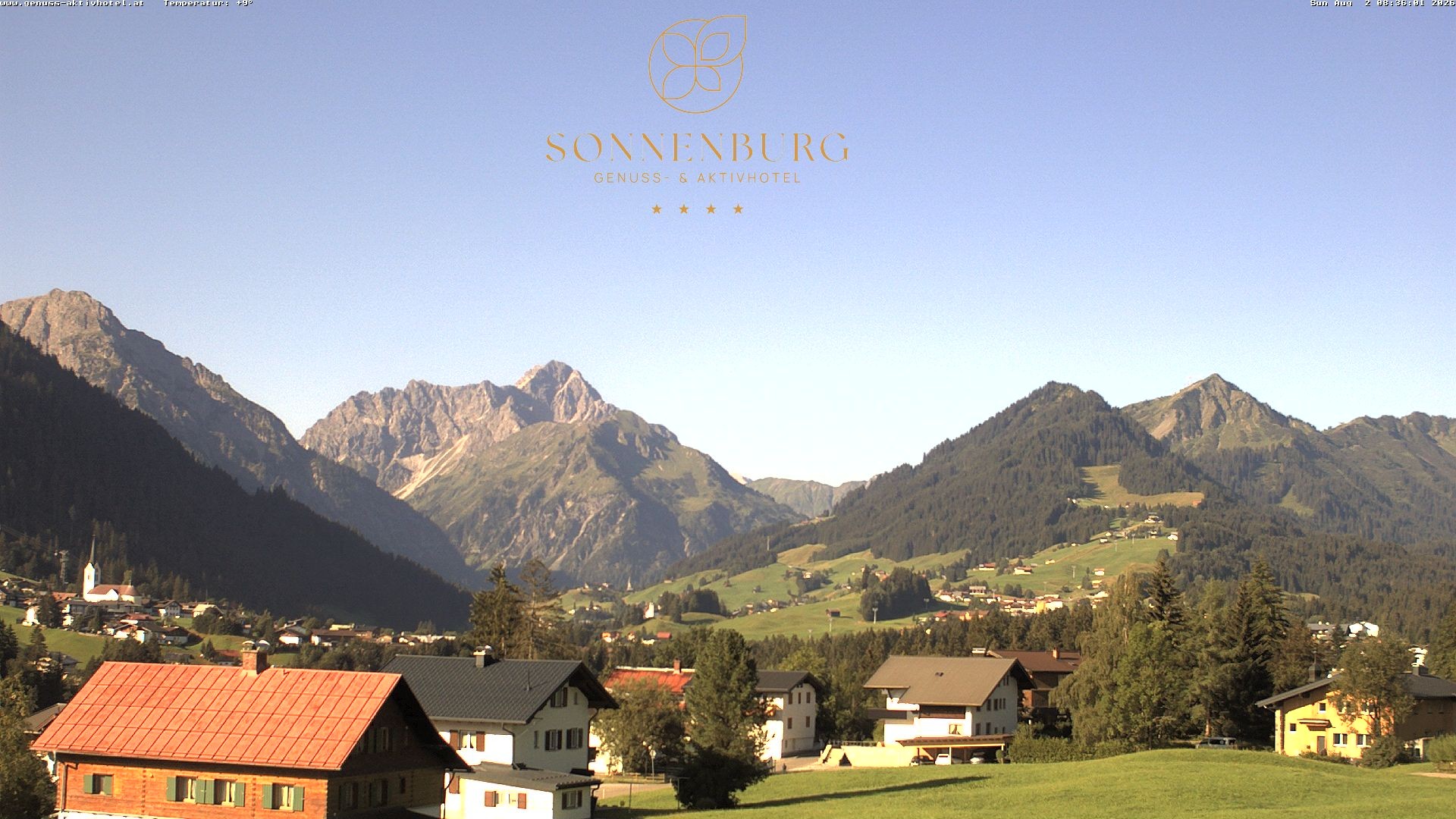 Archived image Webcam Sonnenburg Hotel