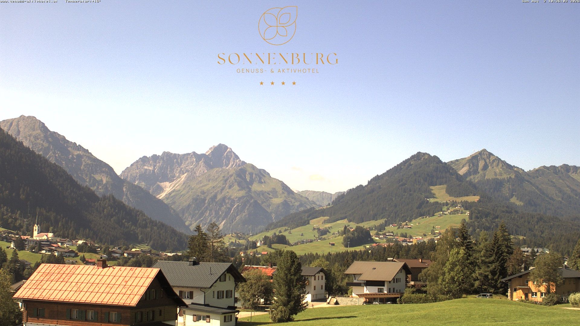 Archived image Webcam Sonnenburg Hotel