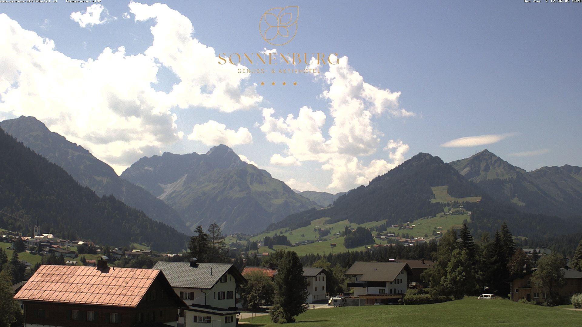 Archived image Webcam Sonnenburg Hotel