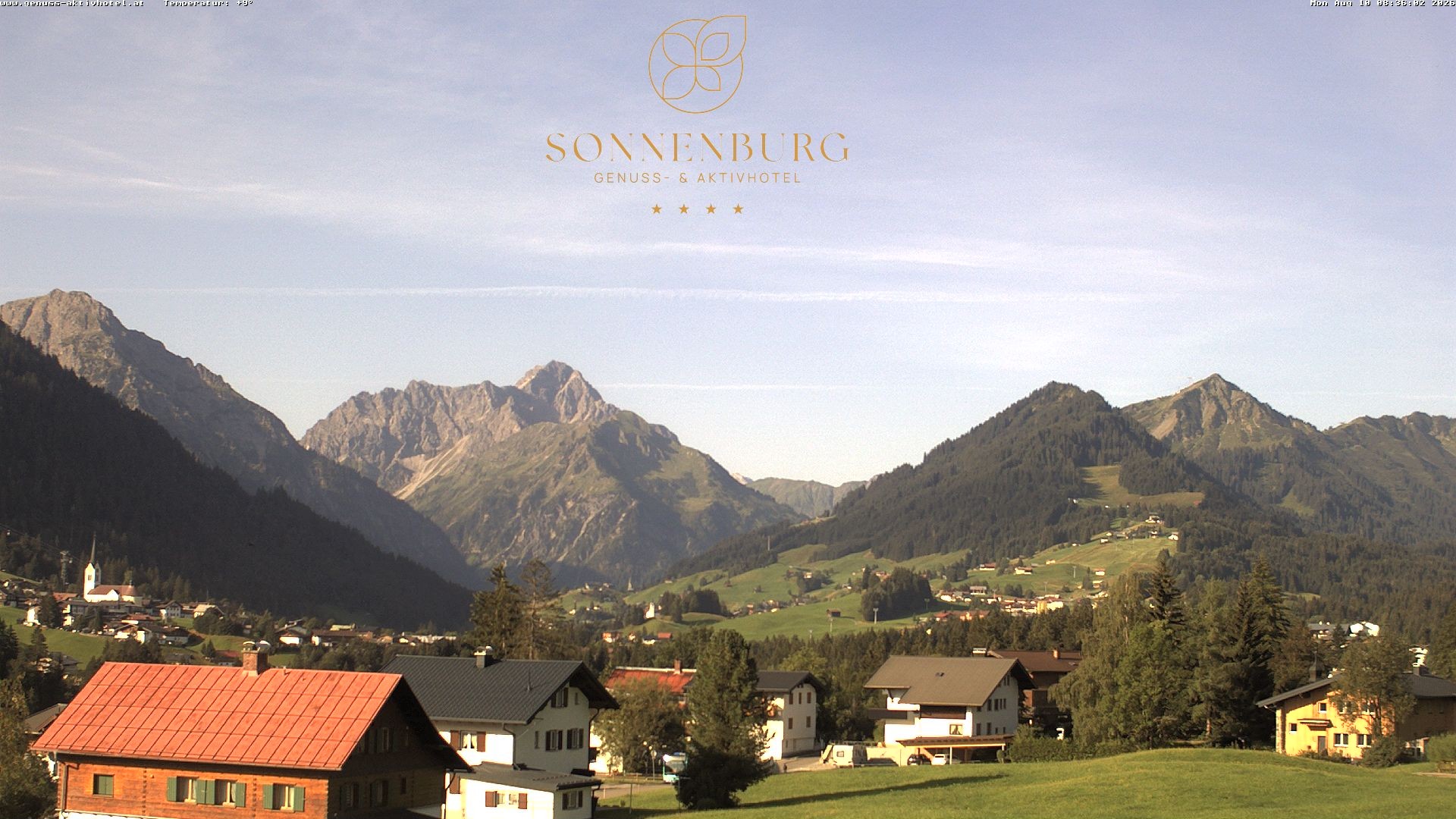 Archived image Webcam Sonnenburg Hotel