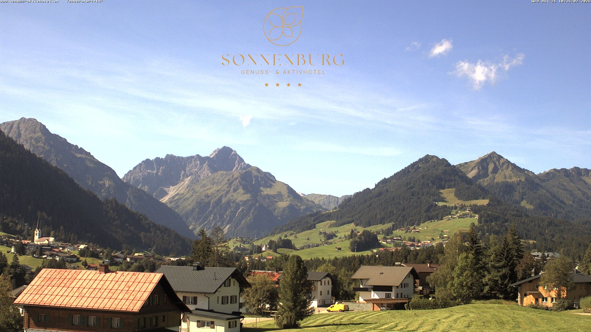 Archived image Webcam Sonnenburg Hotel
