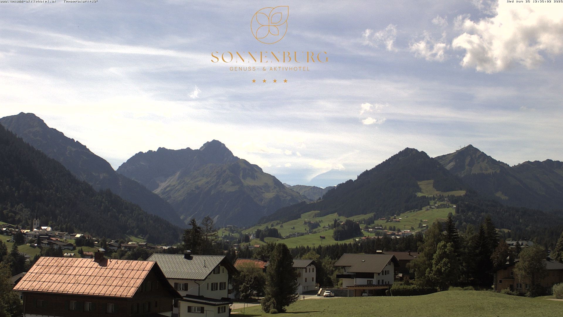 Archived image Webcam Sonnenburg Hotel