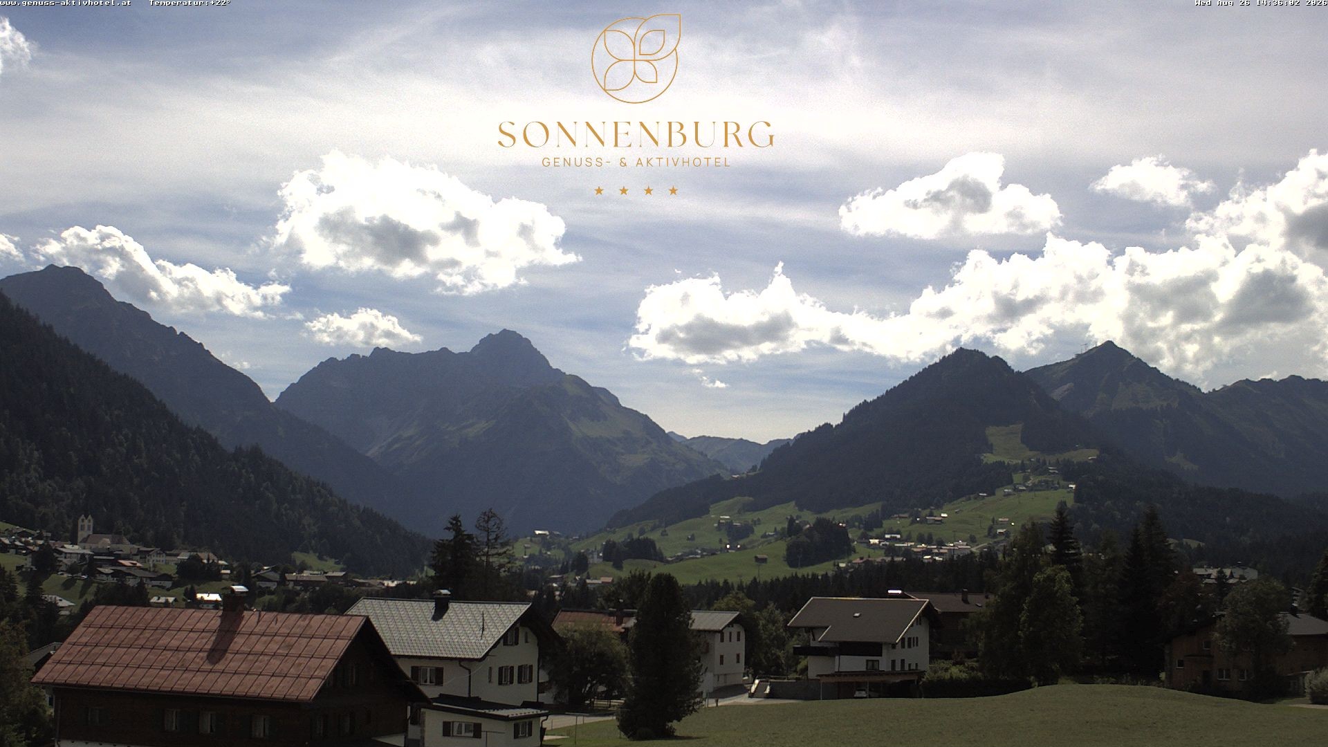 Archived image Webcam Sonnenburg Hotel