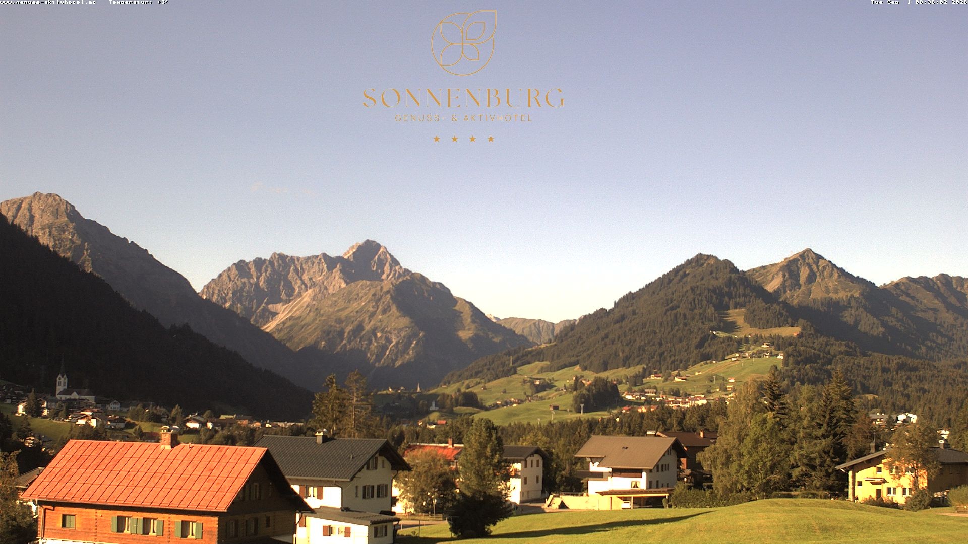 Archived image Webcam Sonnenburg Hotel
