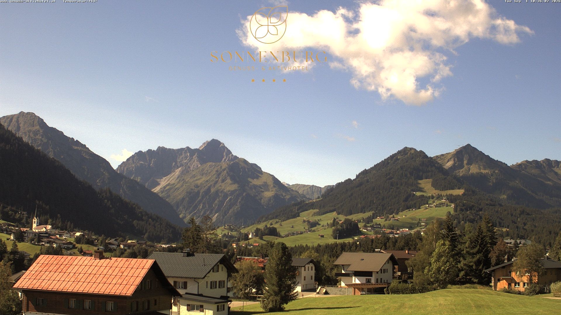 Archived image Webcam Sonnenburg Hotel