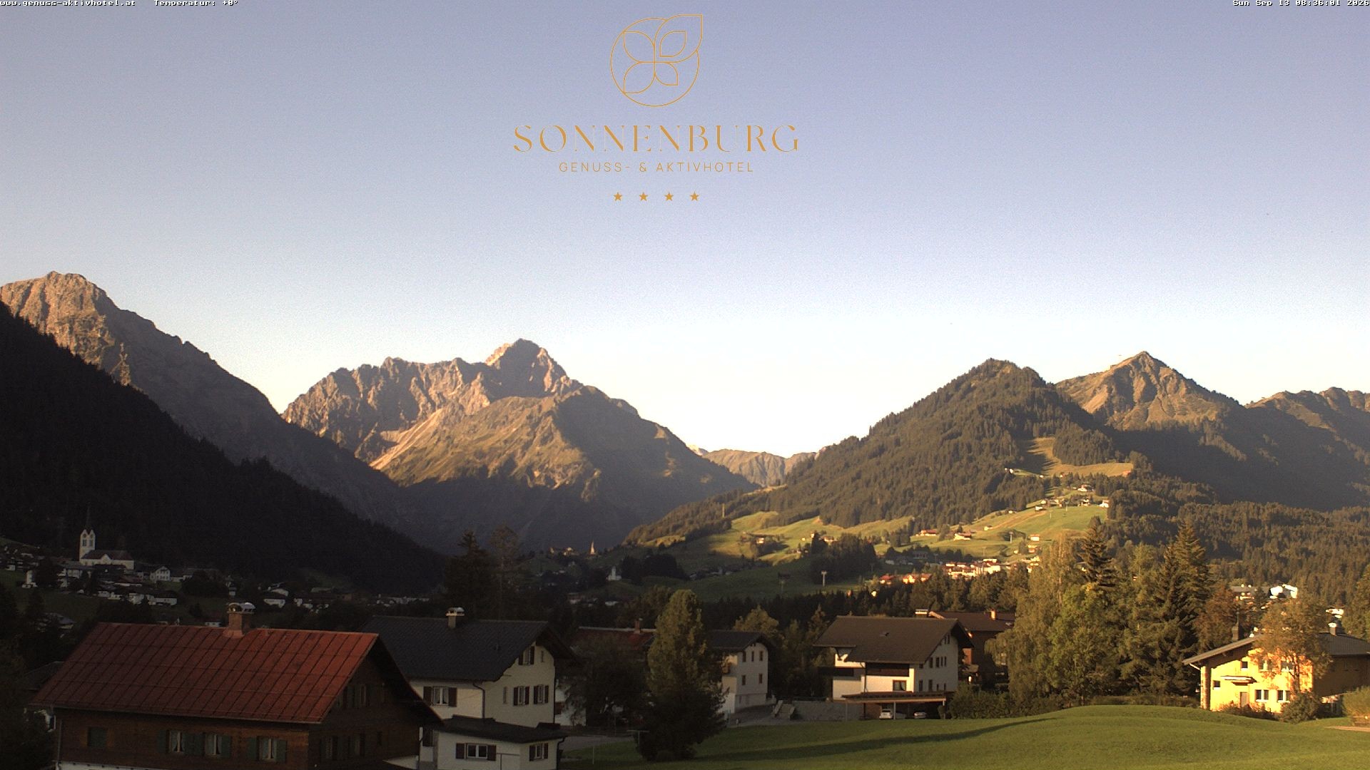 Archived image Webcam Sonnenburg Hotel
