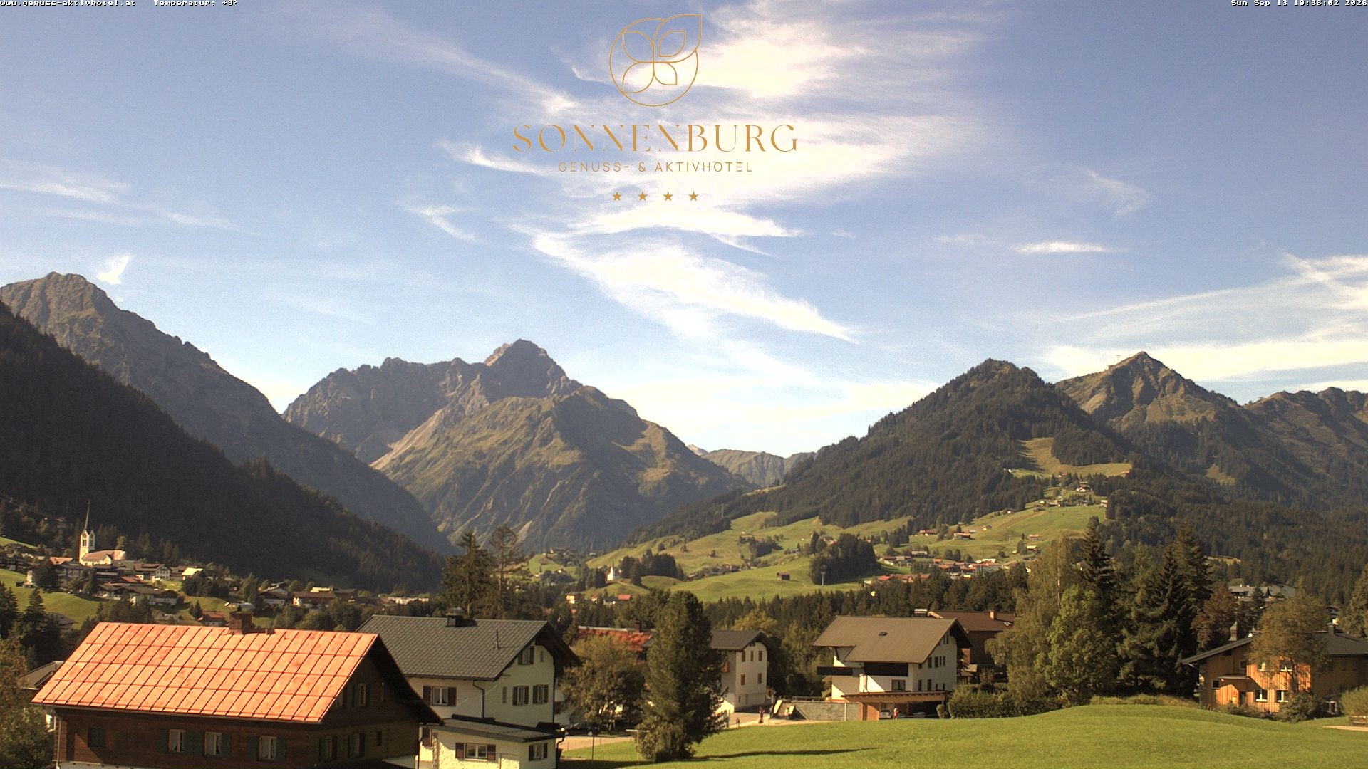 Archived image Webcam Sonnenburg Hotel