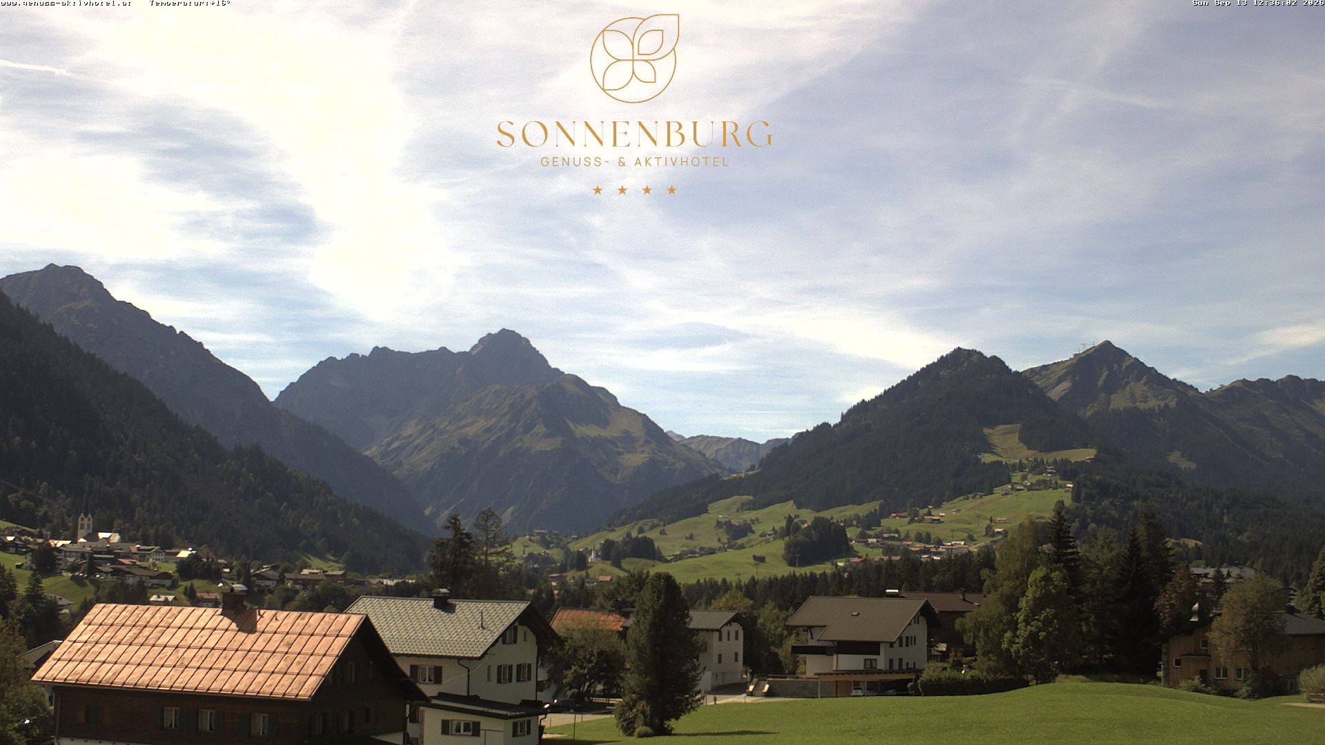 Archived image Webcam Sonnenburg Hotel