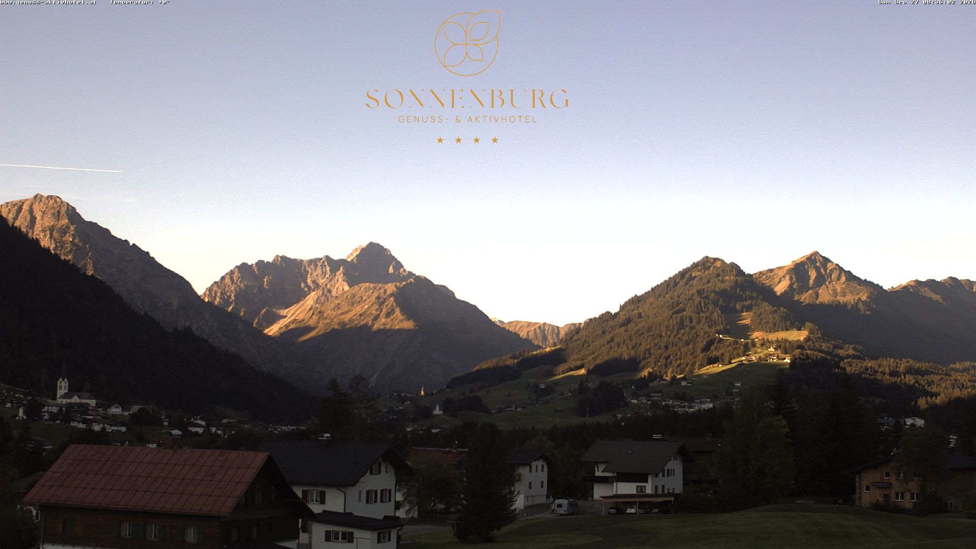 Archived image Webcam Sonnenburg Hotel