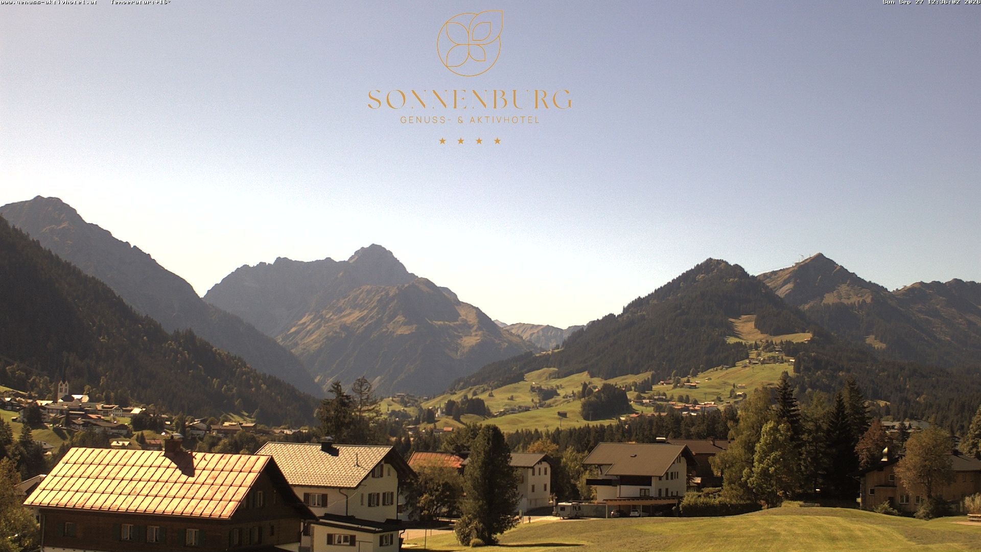 Archived image Webcam Sonnenburg Hotel