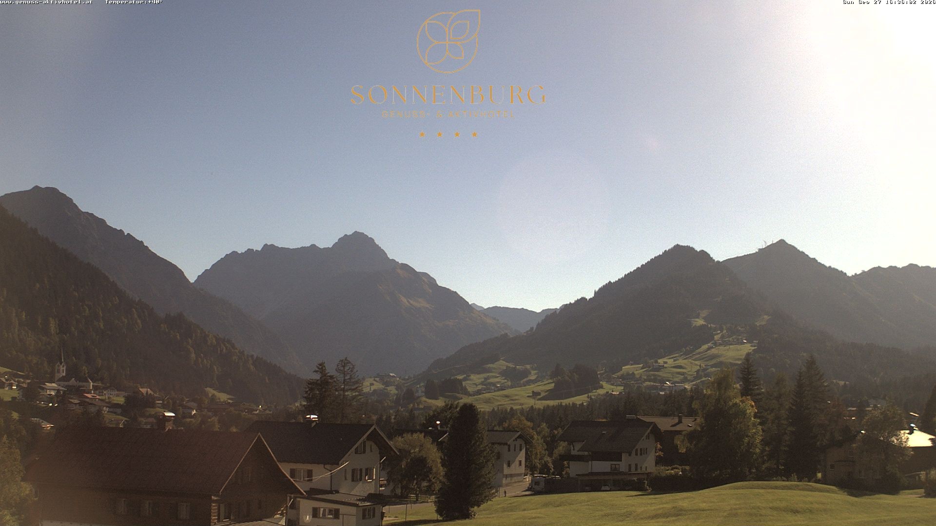 Archived image Webcam Sonnenburg Hotel