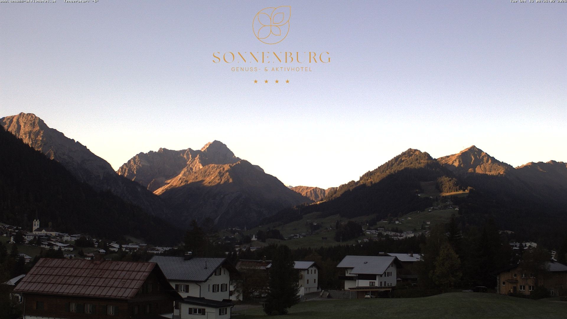 Archived image Webcam Sonnenburg Hotel