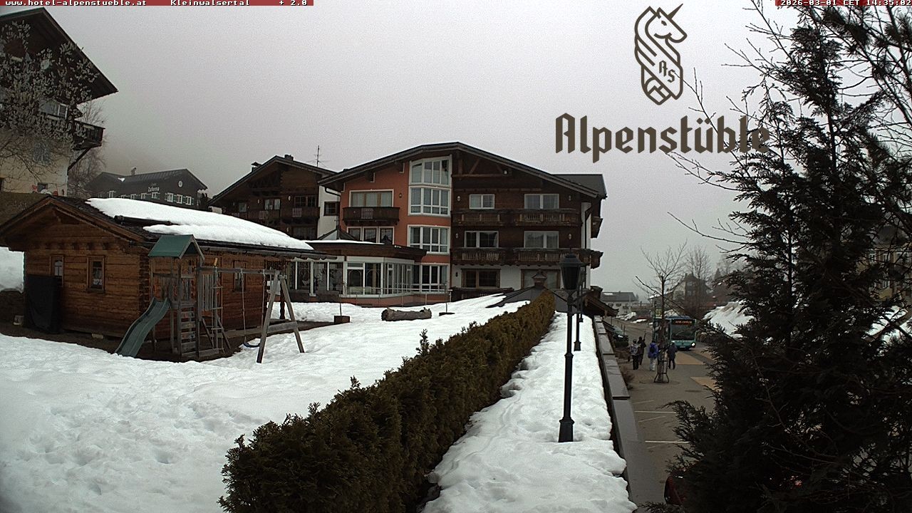 Archived image Webcam Hotel "Alpenstueble"
