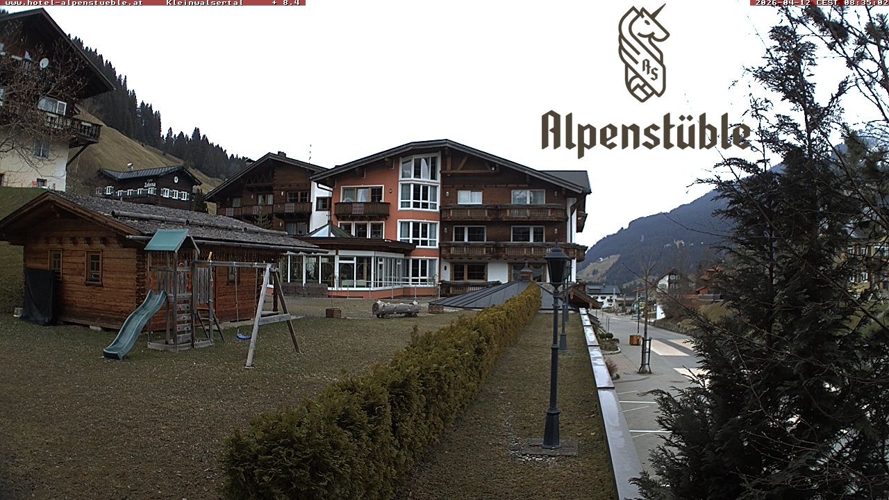 Archived image Webcam Hotel "Alpenstueble"