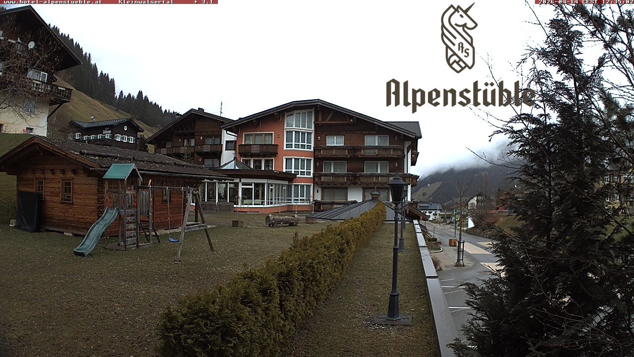 Archived image Webcam Hotel "Alpenstueble"