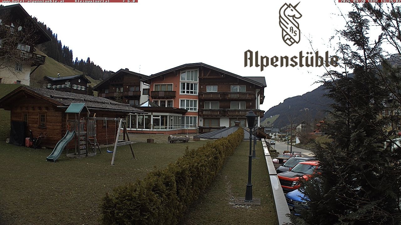 Archived image Webcam Hotel "Alpenstueble"