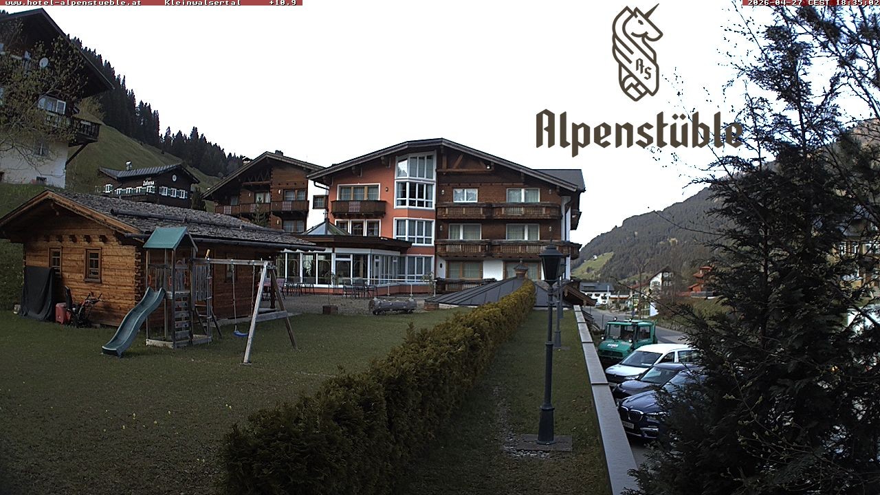 Archived image Webcam Hotel "Alpenstueble"