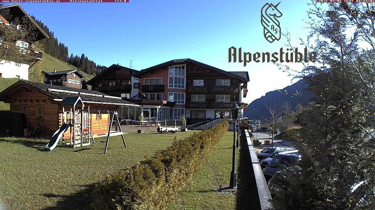 Archived image Webcam Hotel "Alpenstueble"